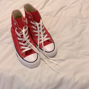 Red converse